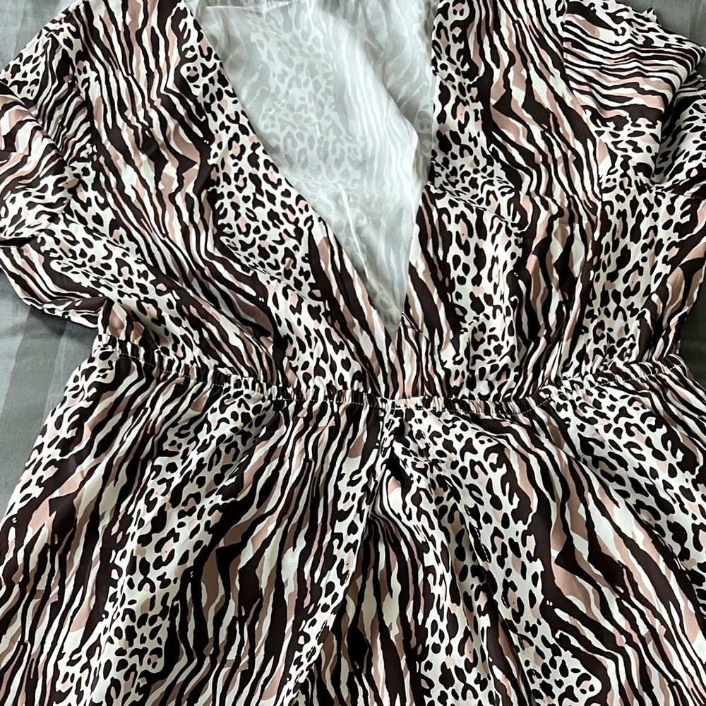 Animal print Maxi Dress
